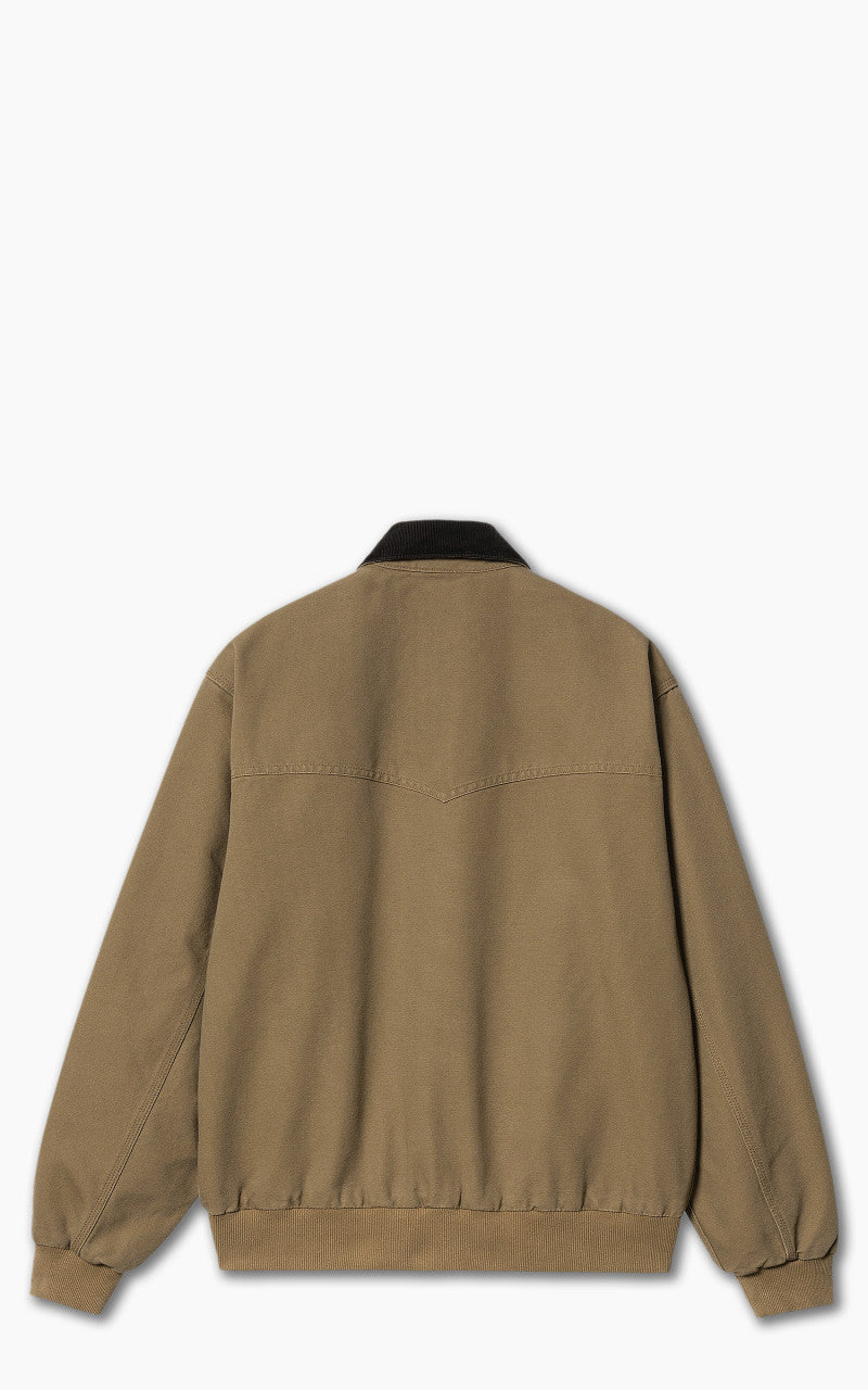 Carhartt WIP OG Santa Fe Jacket Hamilton Brown/ Black Rinsed