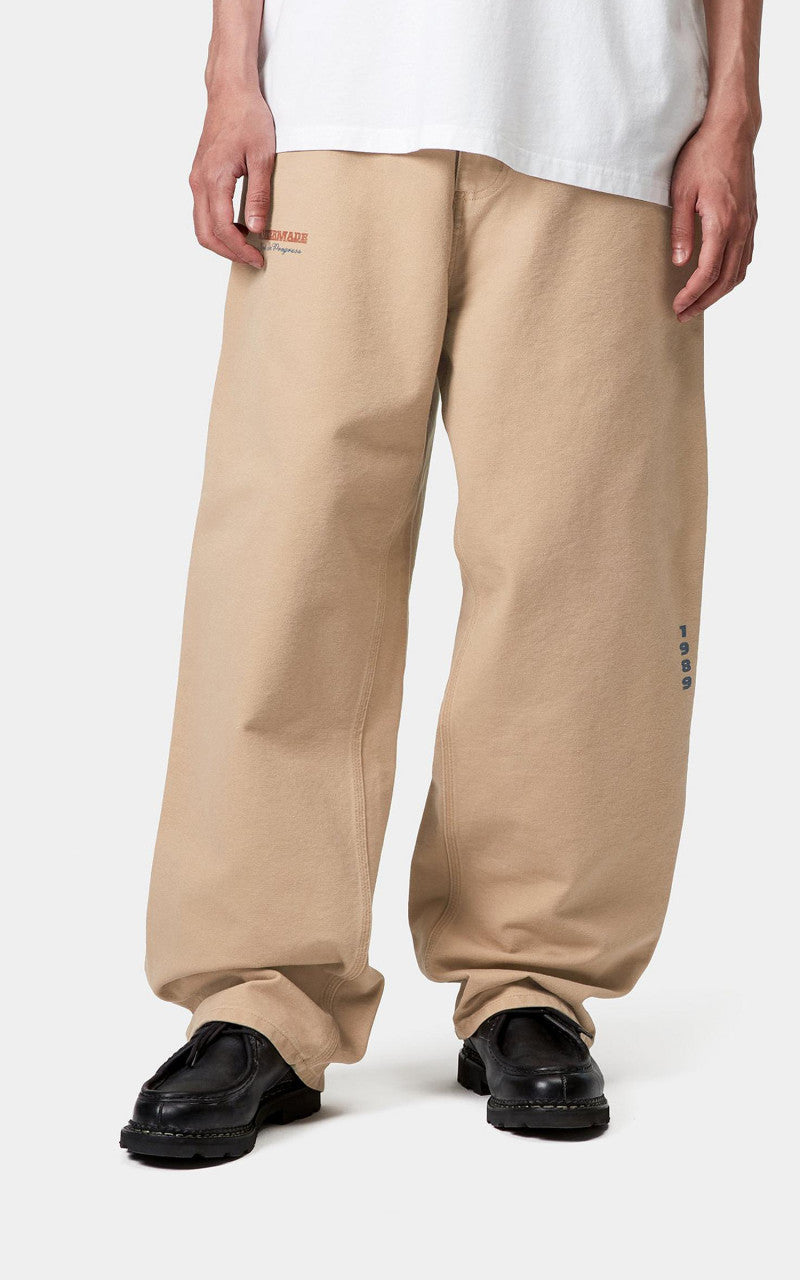 Carhartt WIP OG Single Knee Graphic Pant Heavy Stone Wash Dusty H Brown