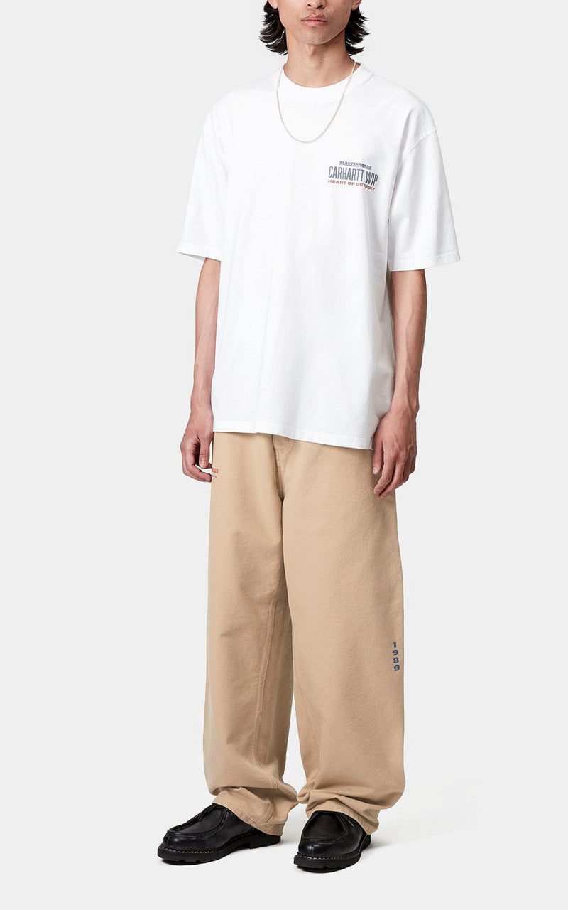 Carhartt WIP OG Single Knee Graphic Pant Heavy Stone Wash Dusty H Brown