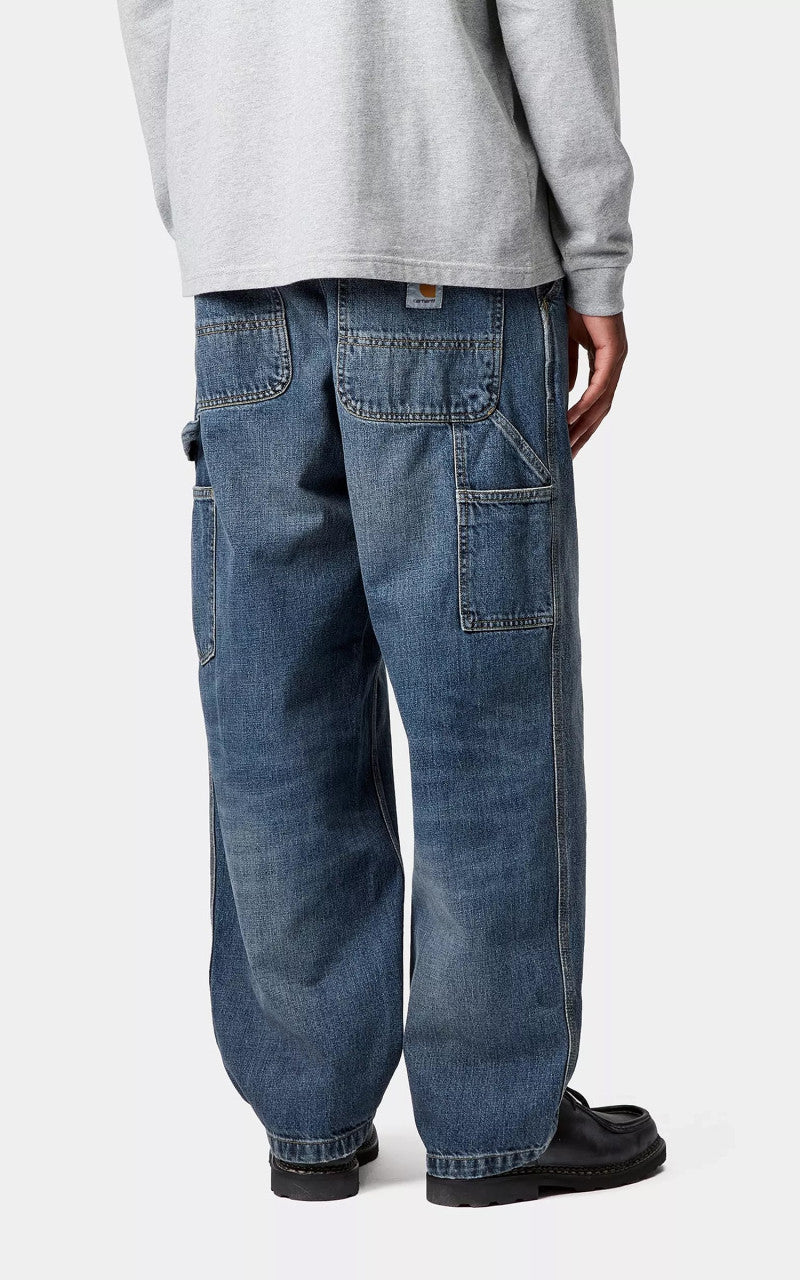 Carhartt WIP OG Single Knee Pant Camano Denim Blue Dark Used Wash