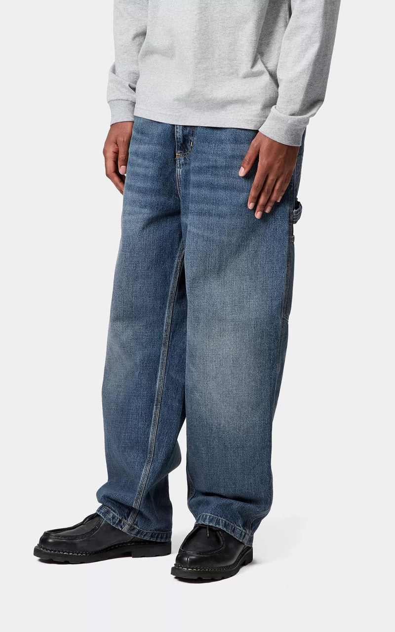 Carhartt WIP OG Single Knee Pant Camano Denim Blue Dark Used Wash