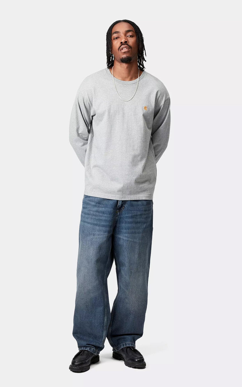 Carhartt WIP OG Single Knee Pant Camano Denim Blue Dark Used Wash