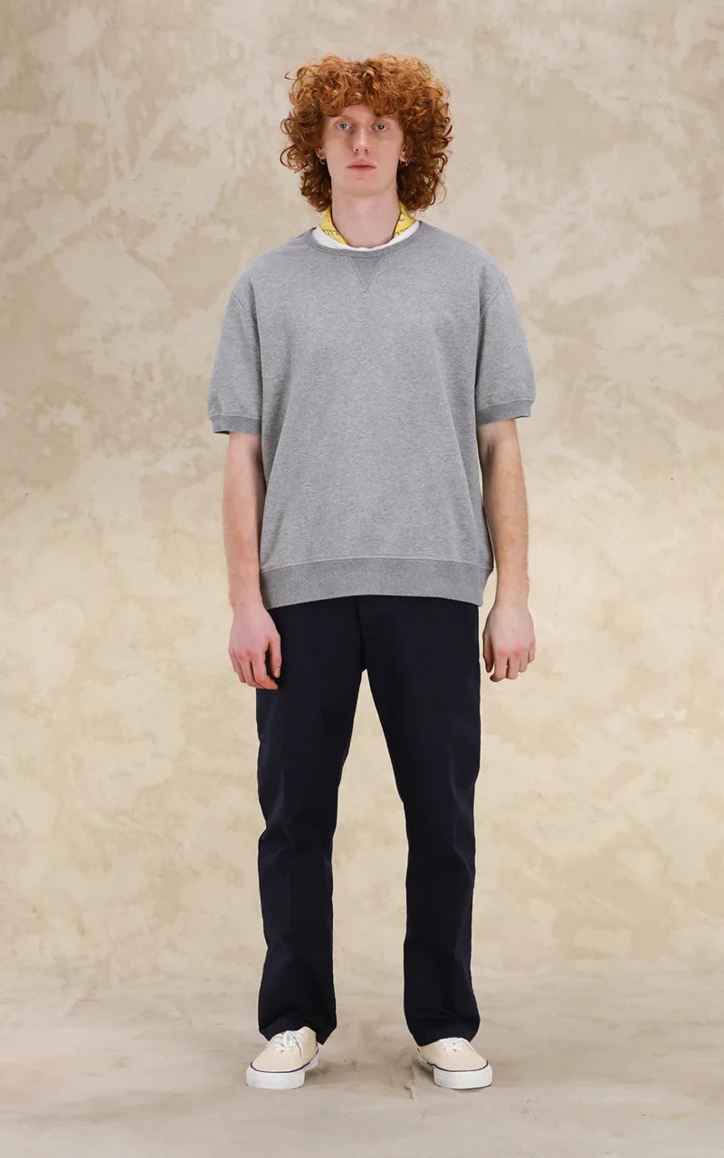 Fortela Ohio S/S Crewneck Sweatshirt Grey