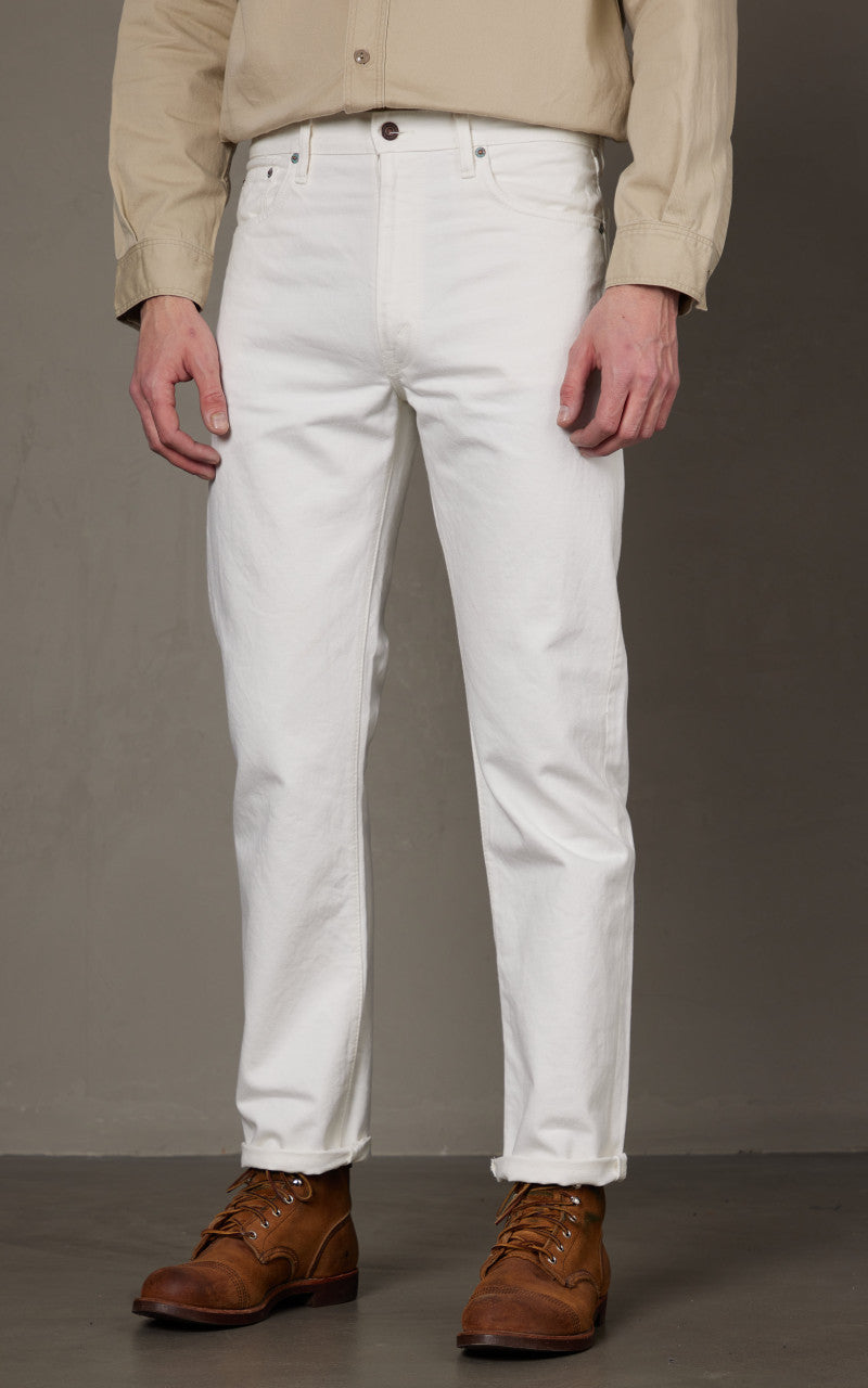 OrSlow Ivy Fit Jeans 107 White Denim