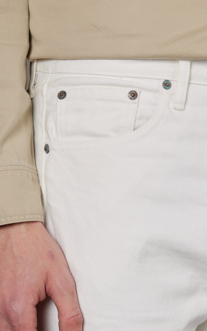 OrSlow Ivy Fit Jeans 107 White Denim