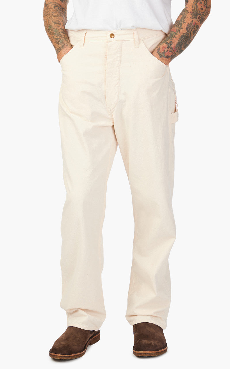 パンツ orSlow PAINTER PANTS ECRU 1 S orSlow】60's Painter Pants (ecru) | 101 clothing store