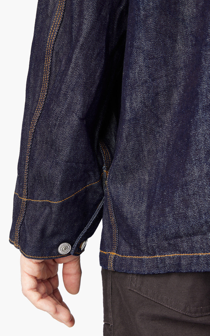 OrSlow Loose Fit Coverall One Wash Indigo