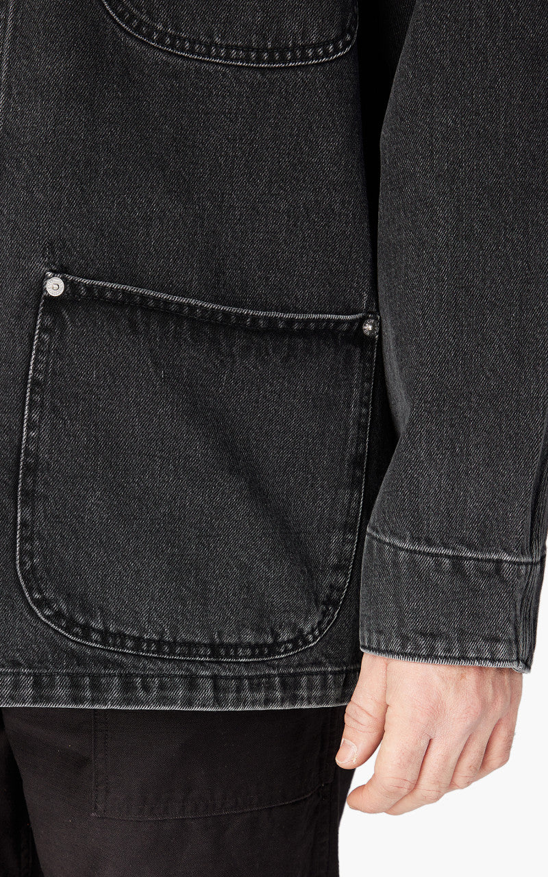 OrSlow Loose Fit Coverall Stonewashed Black