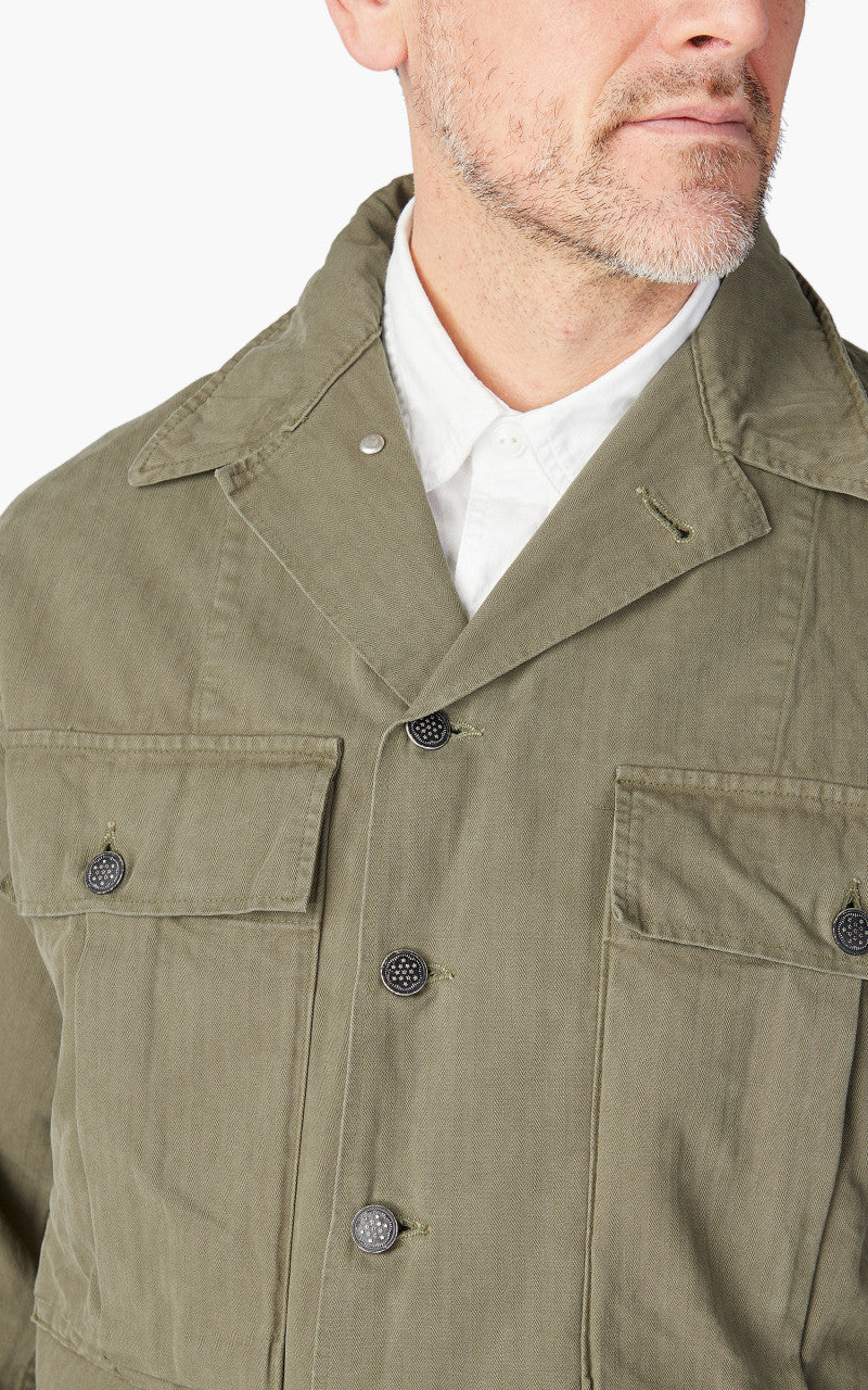 OrSlow US Army M-43 HBT Jacket Army Green
