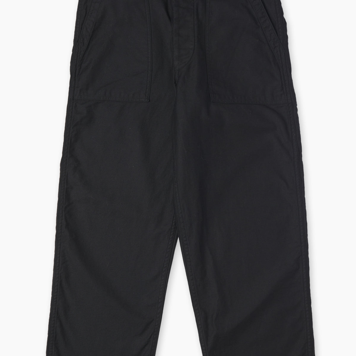 OrSlow US Army Fatigue Pants Regular Reverse Sateen Black
