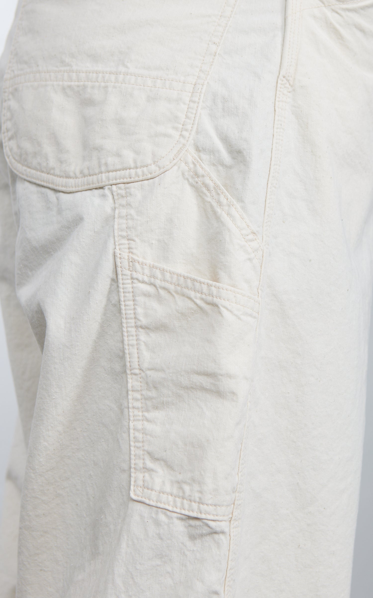 OrSlow Wide Fit 30's Painter Pants Ecru