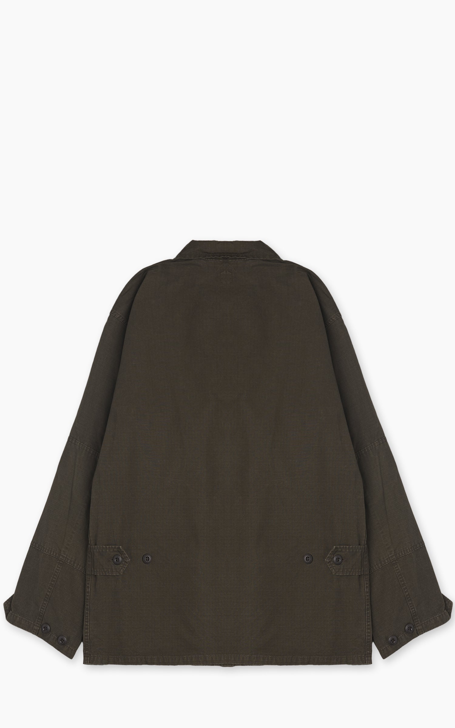 OrSlow BDU Jacket Washed Brown Coffee Brown