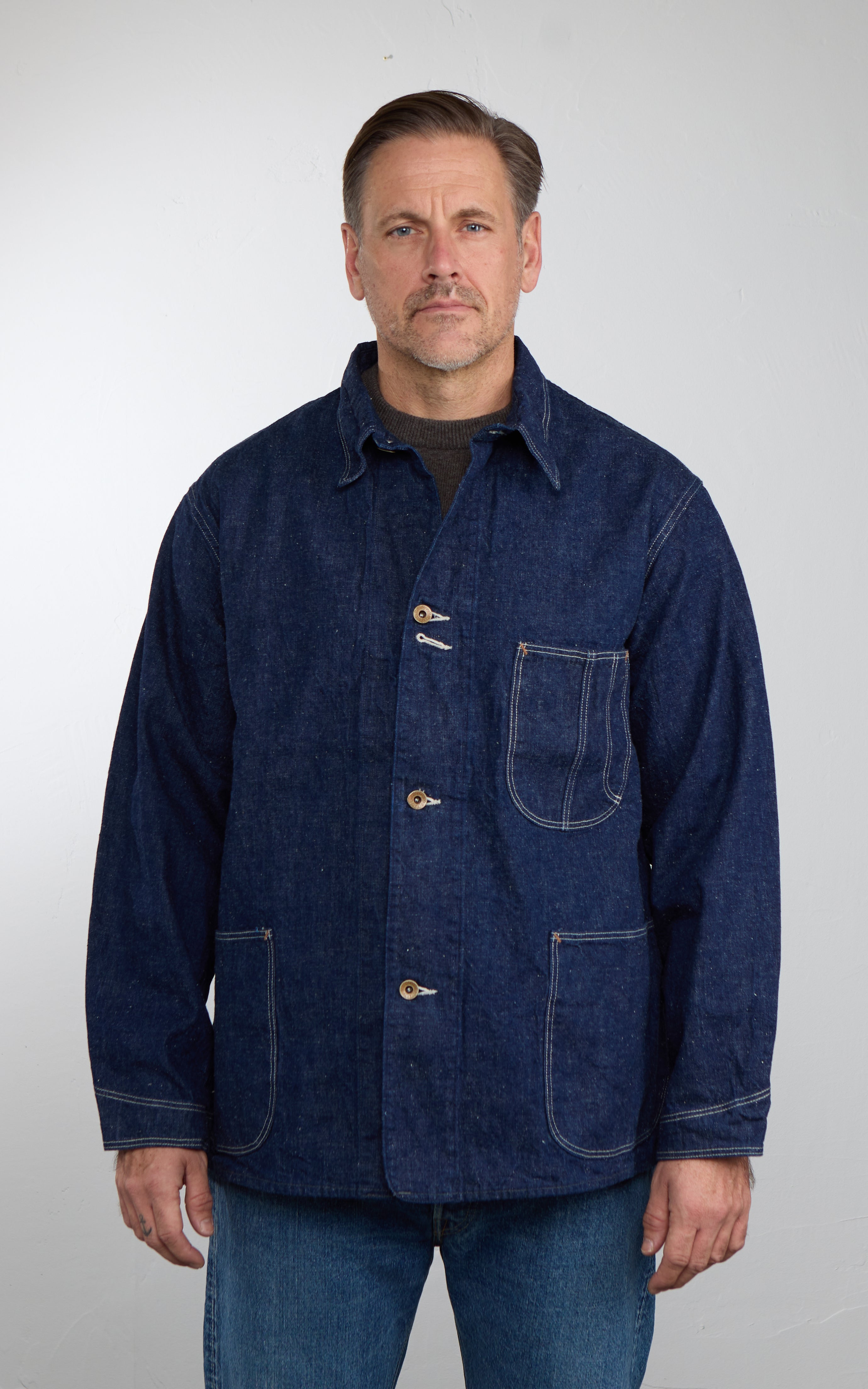 ジャケット・アウター orslow 1940'S COVERALL OrSlow 1940's Coverall Indigo One Wash
