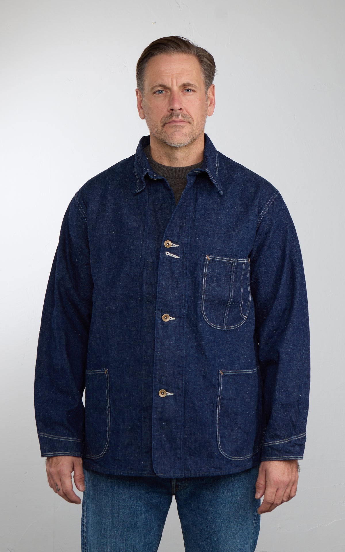 OrSlow 1940's Coverall Indigo One Wash