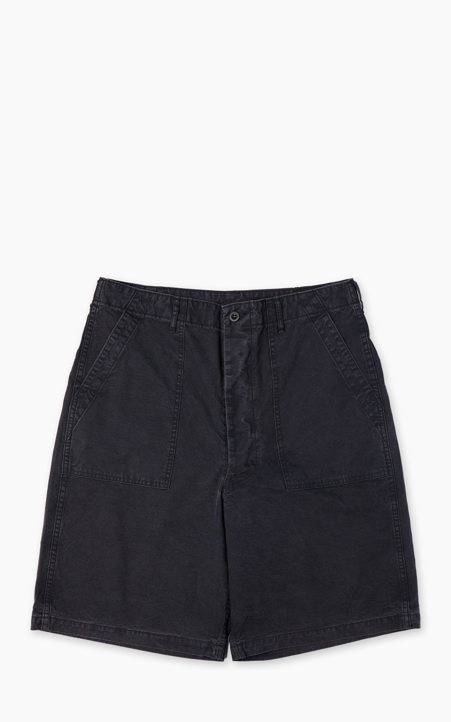 OrSlow Summer Fatigue Shorts Cotton Black