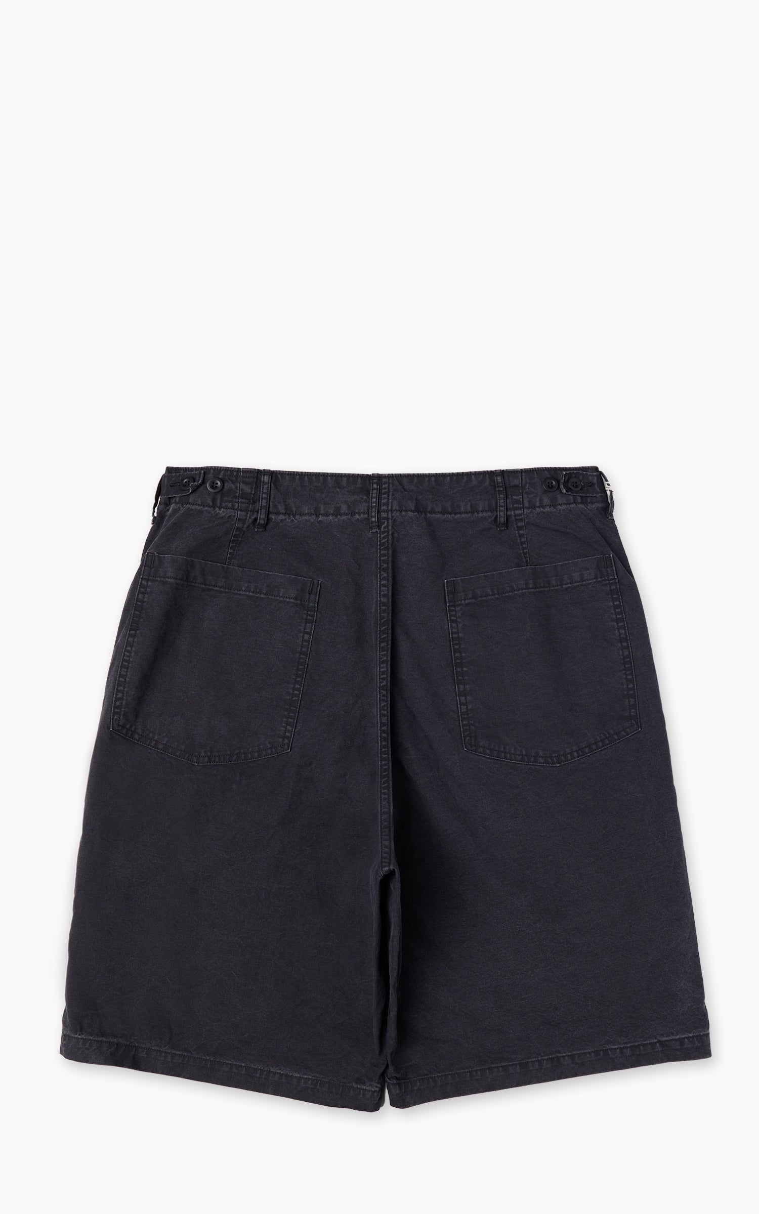 OrSlow Summer Fatigue Shorts Cotton Black