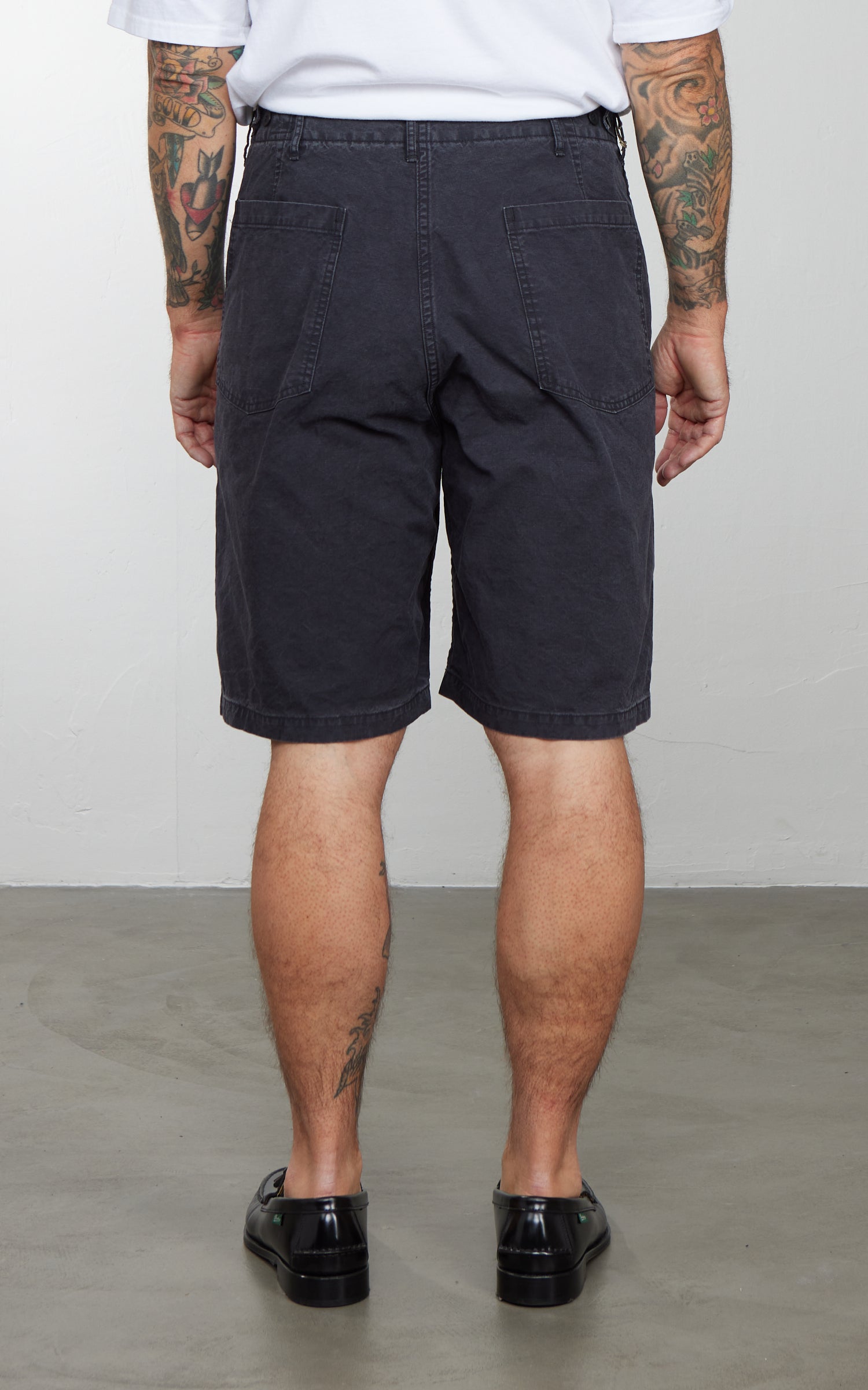 OrSlow Summer Fatigue Shorts Cotton Black