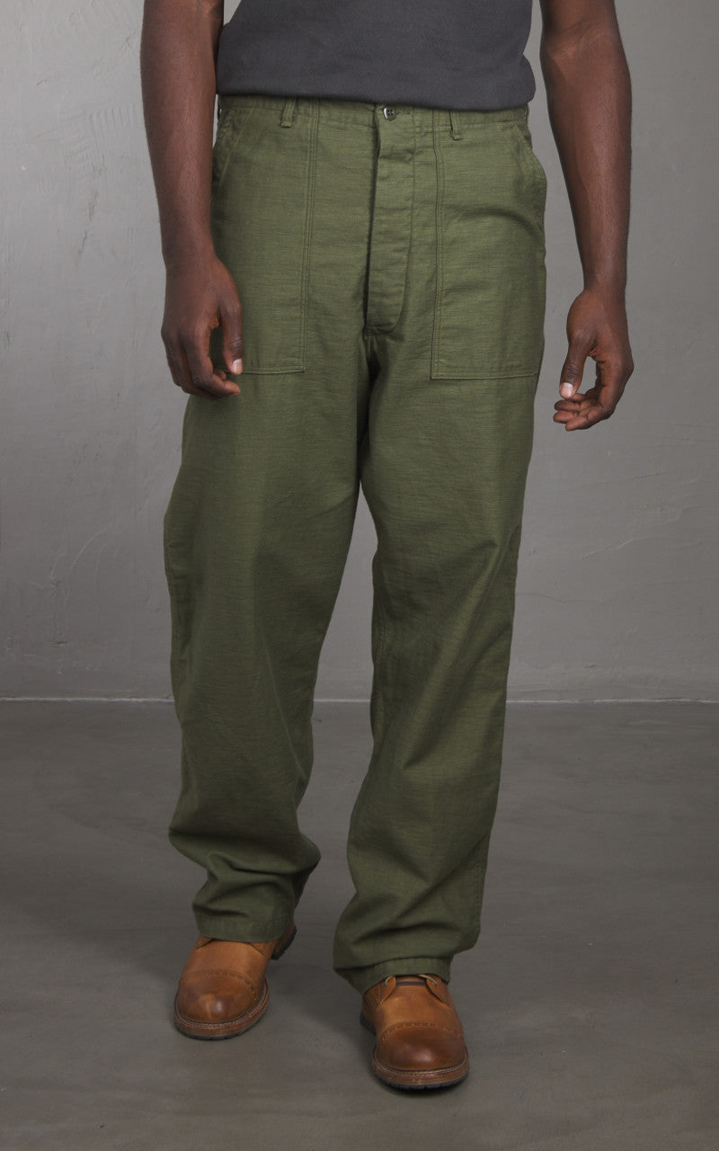 OrSlow US Army Fatigue Pants Vintage Fit Green