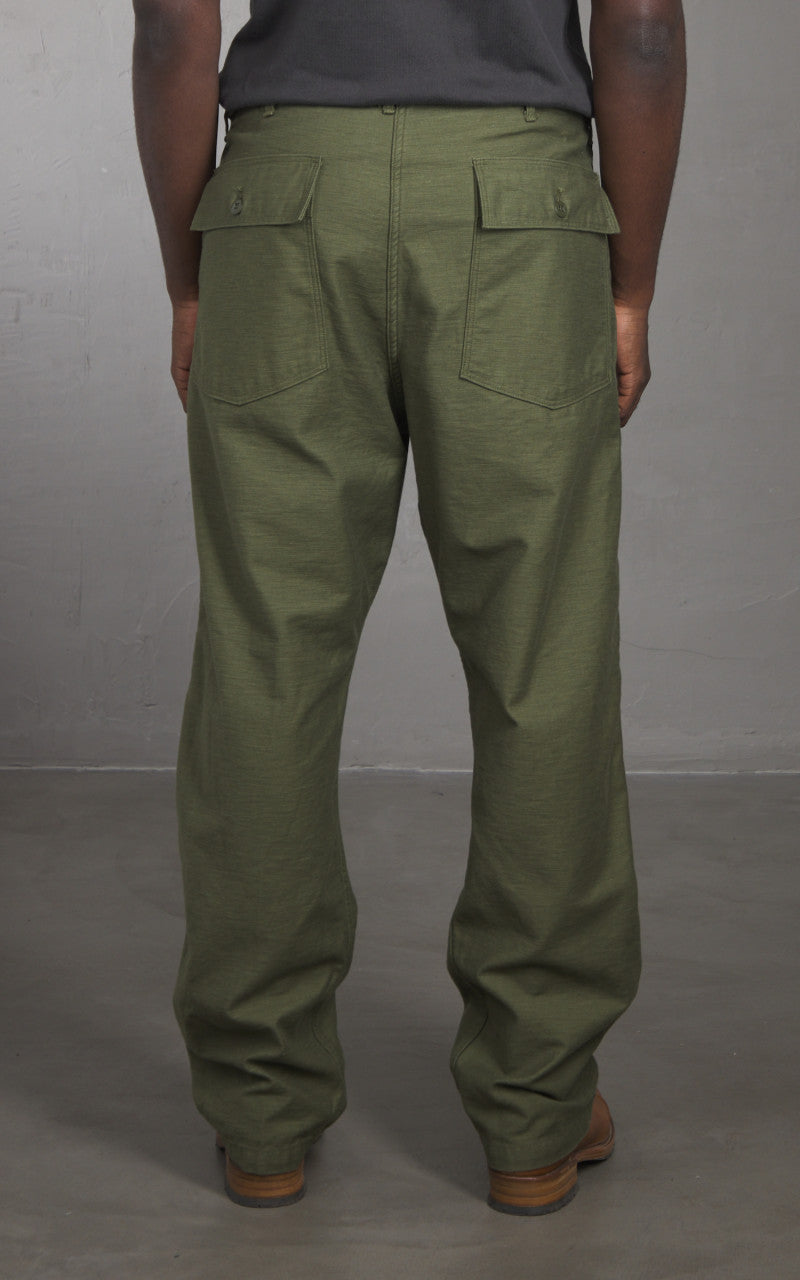 OrSlow US Army Fatigue Pants Vintage Fit Green
