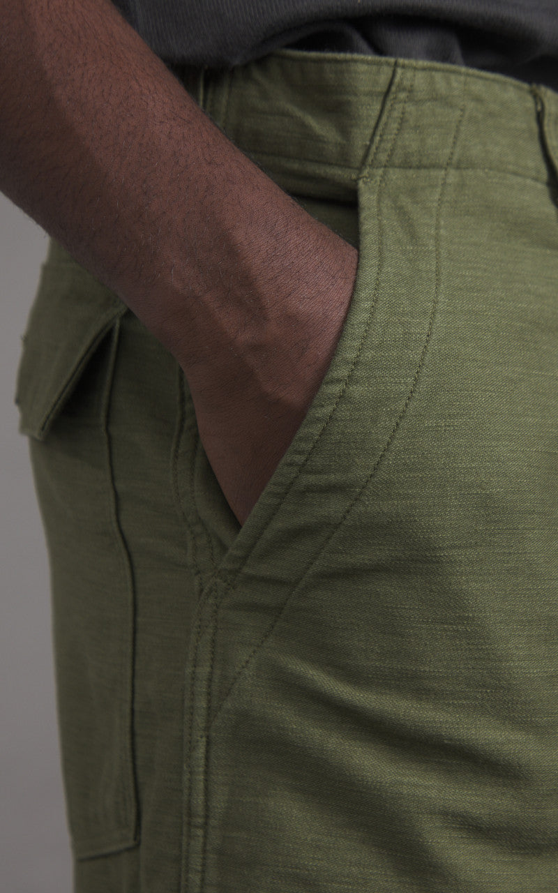 OrSlow US Army Fatigue Pants Vintage Fit Green