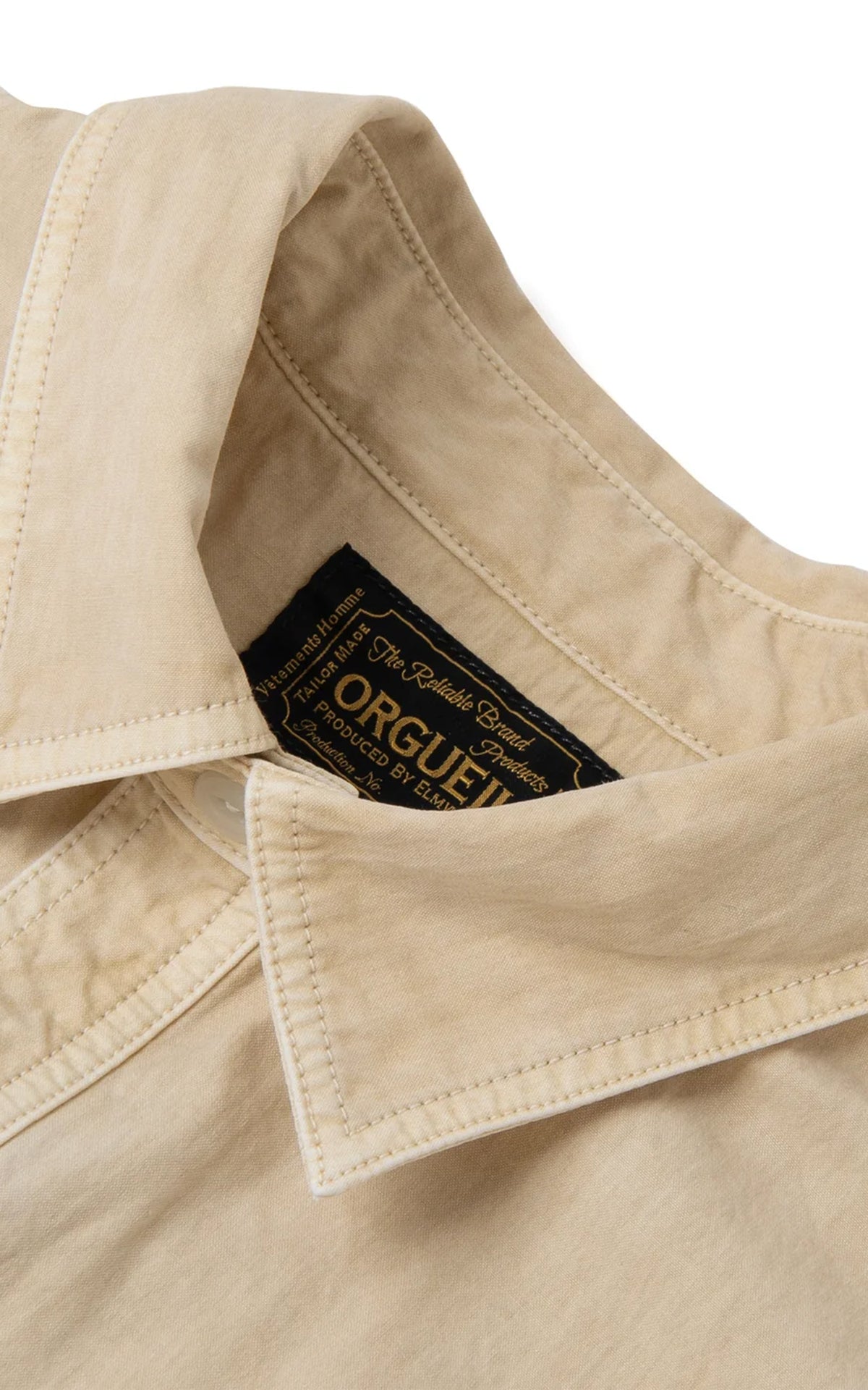 Orgueil OR-5130 1913s Work Shirt Beige