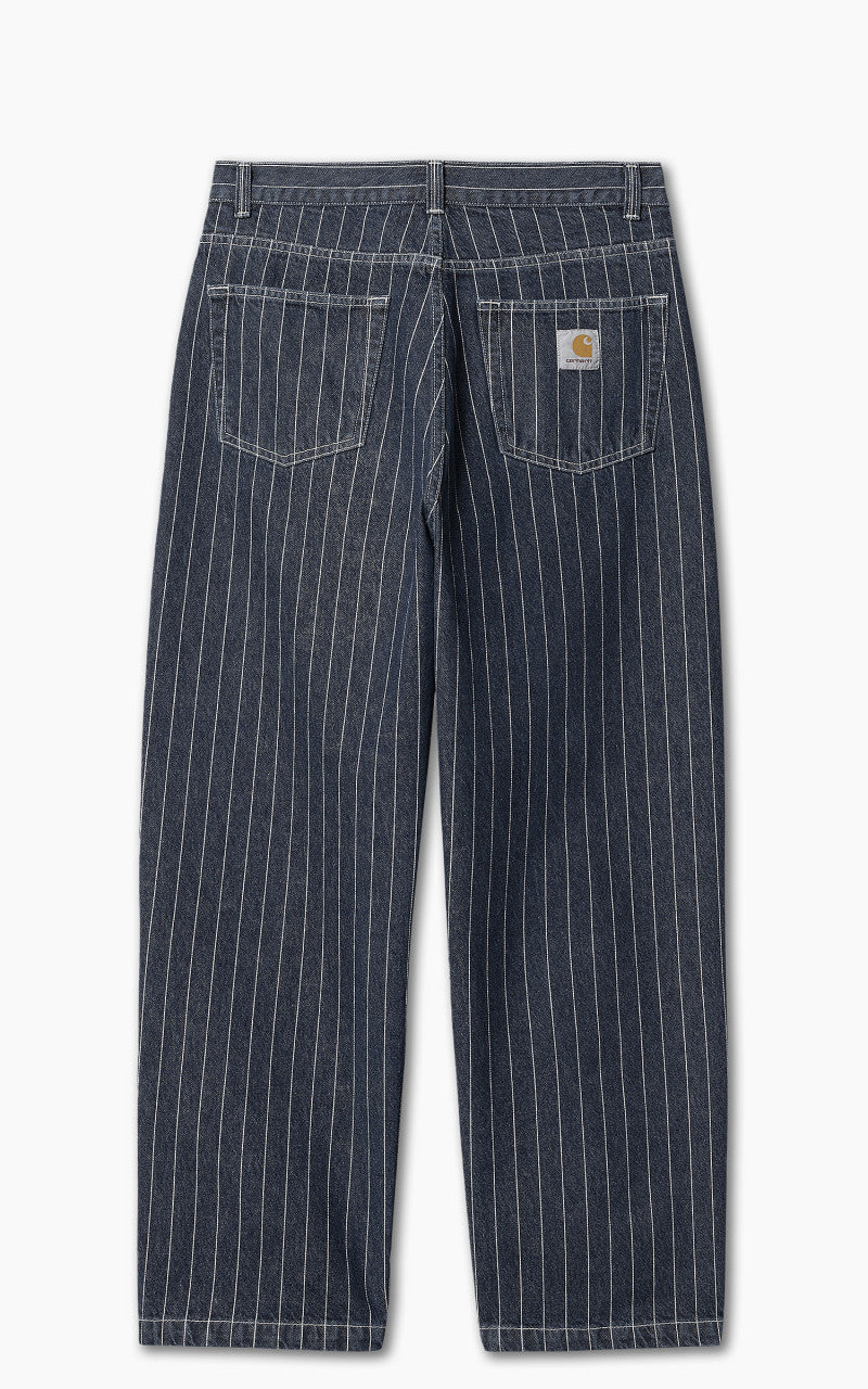 Carhartt WIP Orlean Pant Orlean Stripe Blue/White Stone Washed