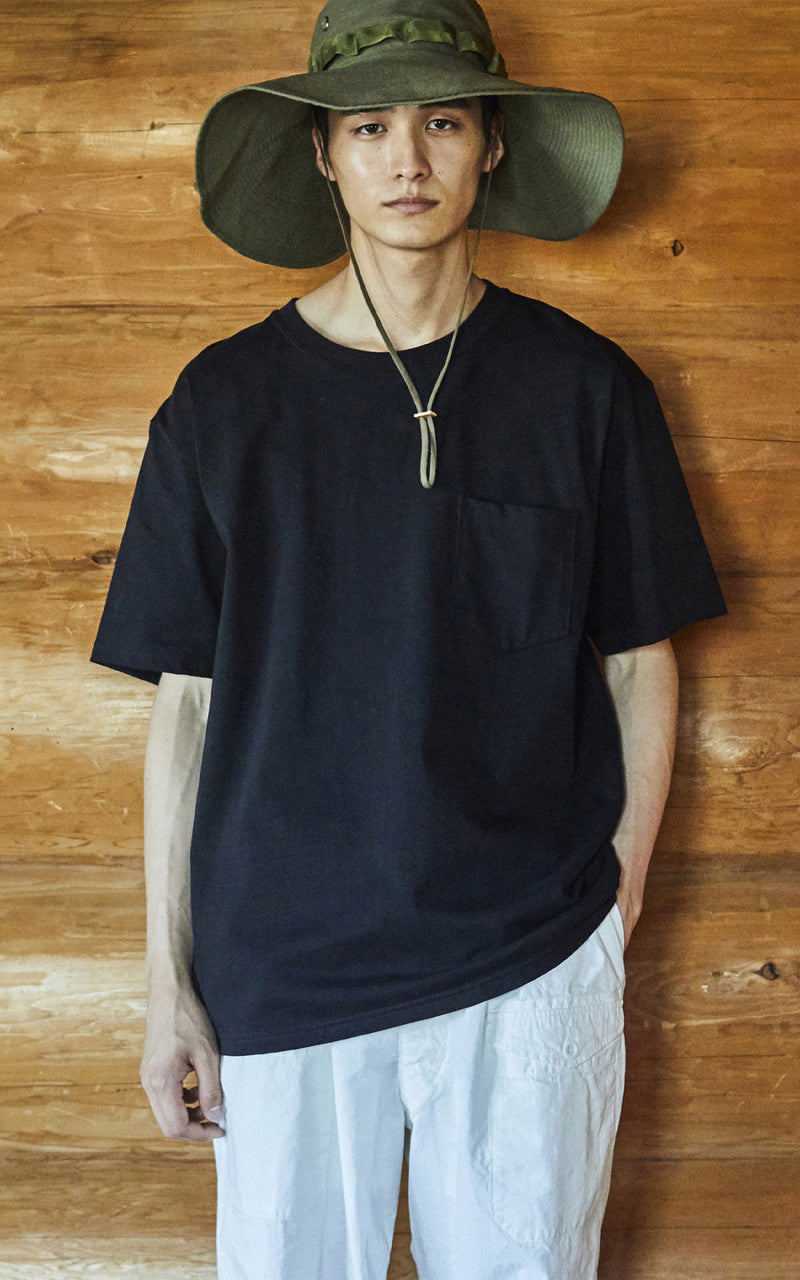OrSlow Pocket T-Shirt Black
