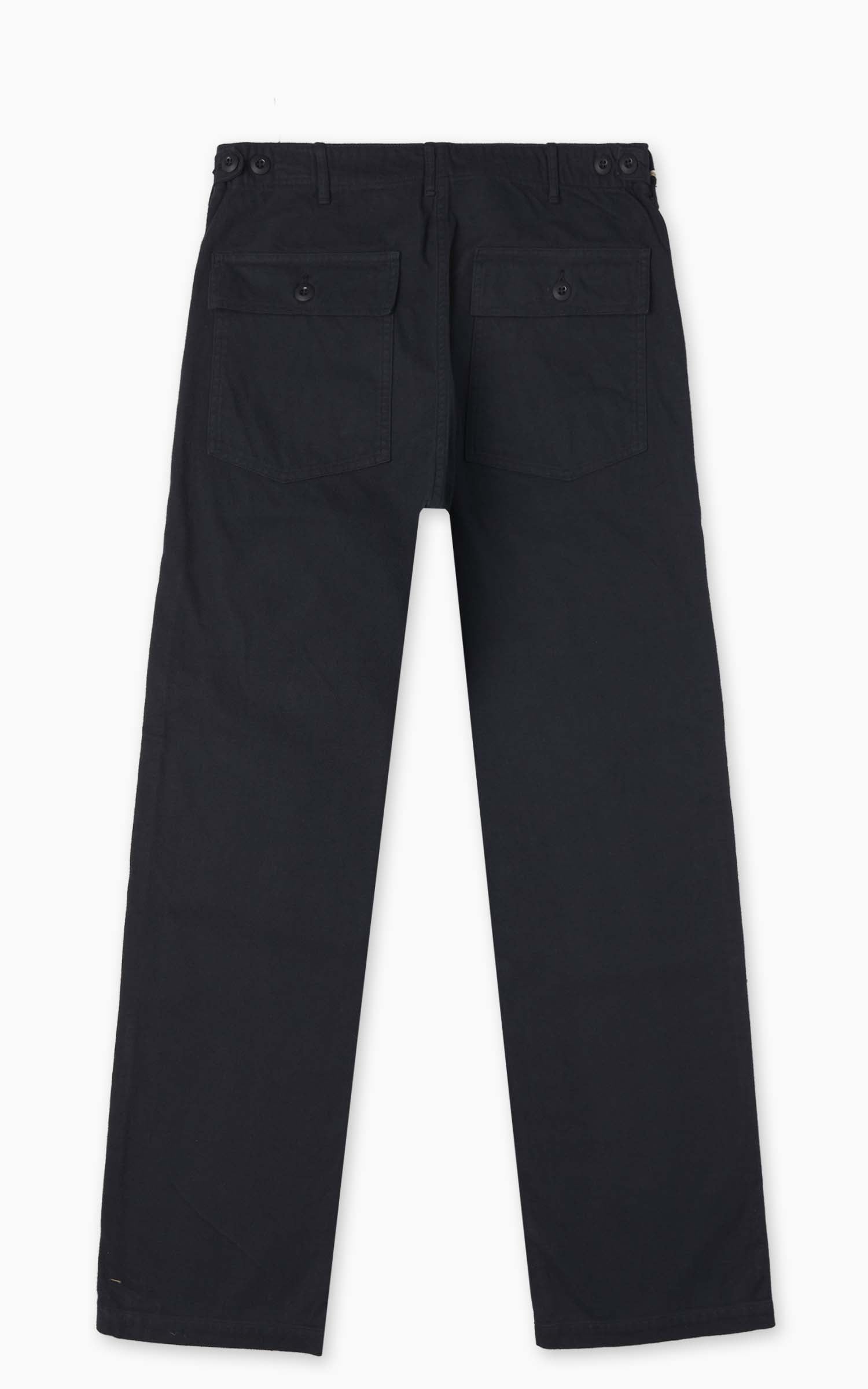 Orslow US Army Fatigue Pants Regular Brushed Flannel Dark Navy