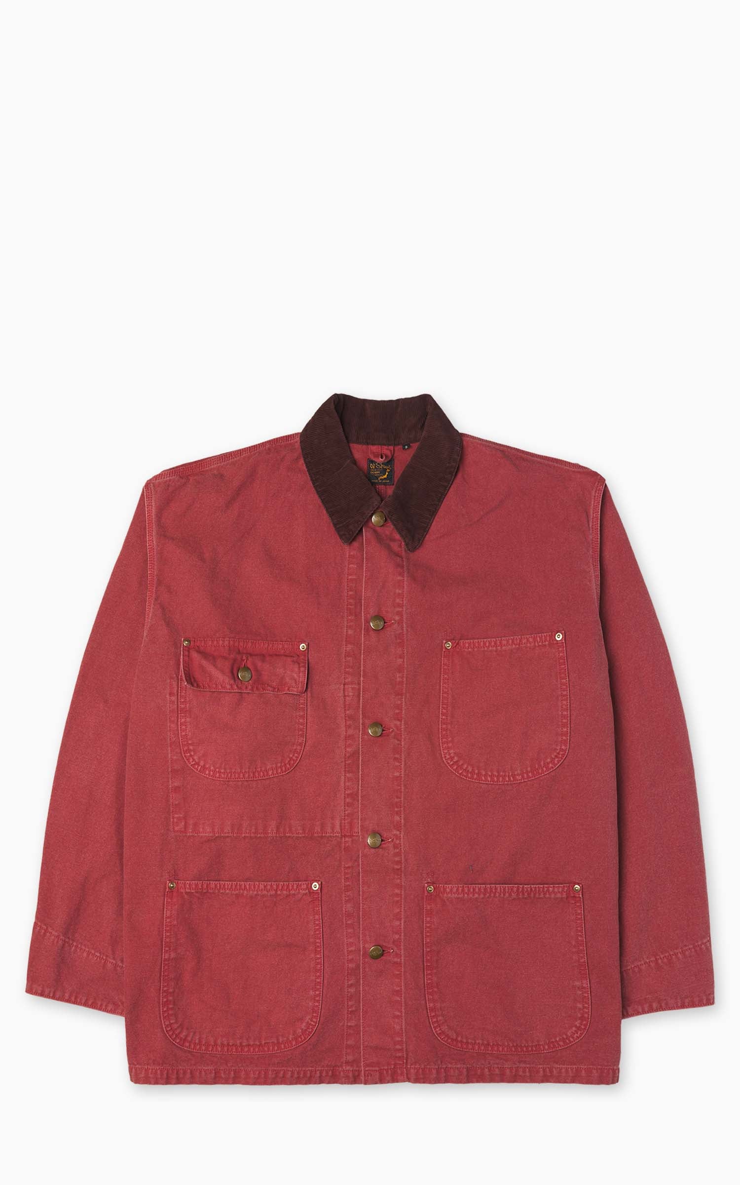 OrSlow Relax Fit Coverall Red