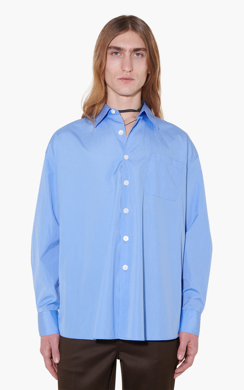 トップス OUR LEGACY 22SS borrowed shirt Our Legacy - Borrowed Shirt Black Nylon Ripstop