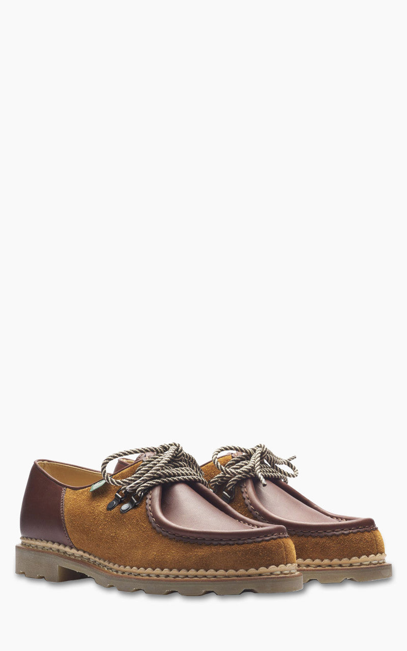 Paraboot x Engineered Garments Michael Hom Anneaux Lisse Marron/Velours Whisky