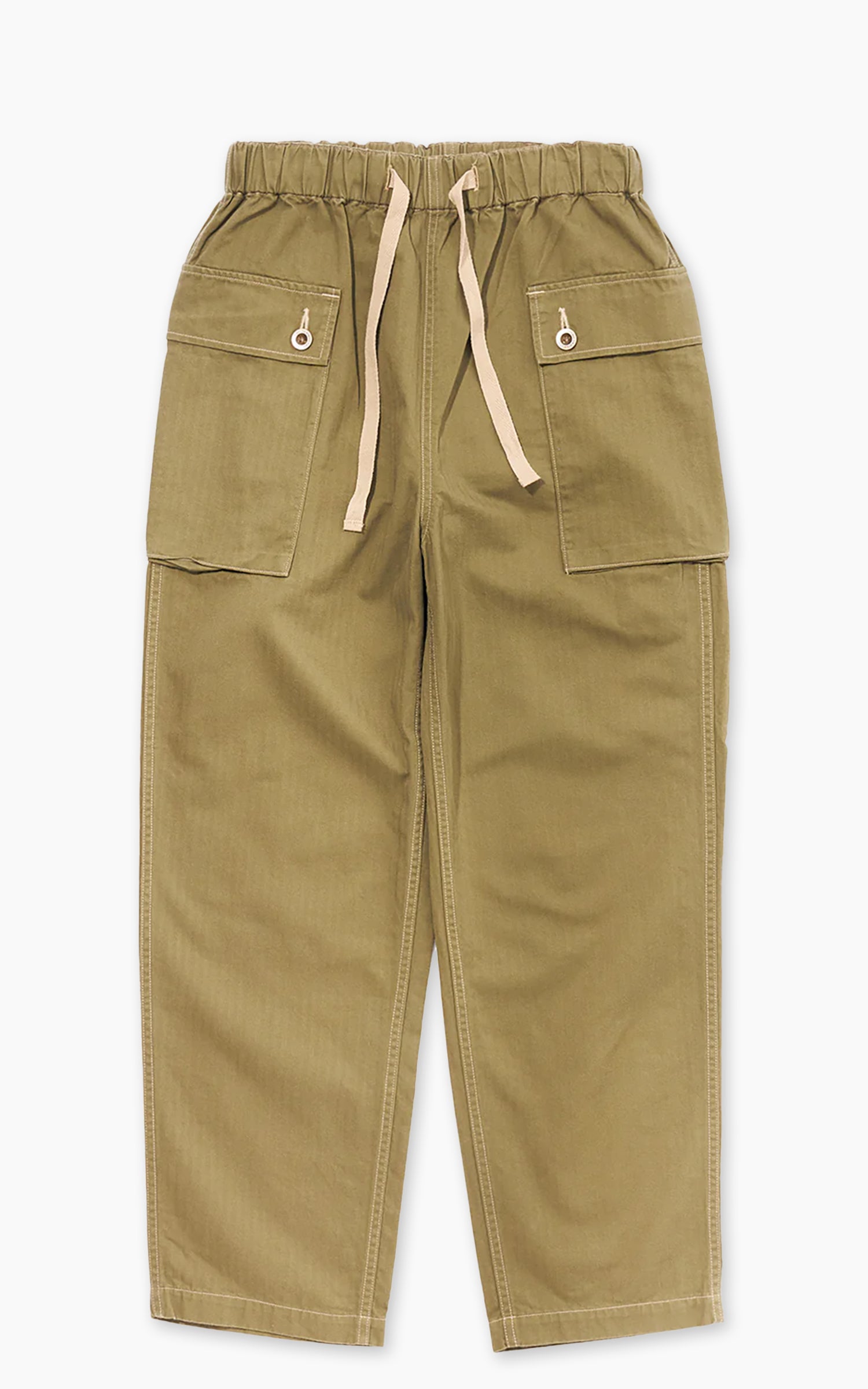 Pherrow's 26S-PMEP1 Herringbone Monkey Pants Olive