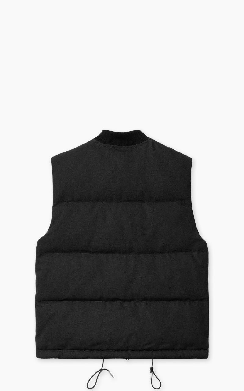 Carhartt WIP Rayley Vest Dearborn Canvas Black