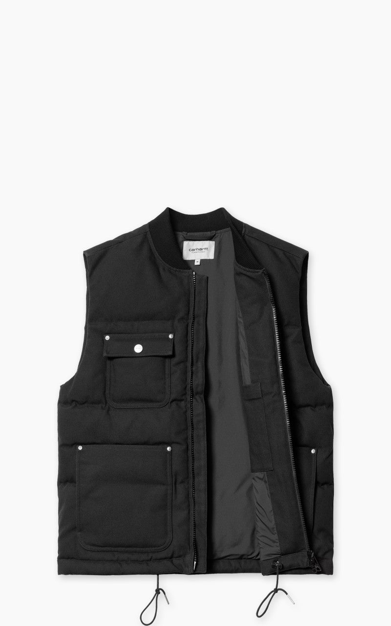 Carhartt WIP Rayley Vest Dearborn Canvas Black