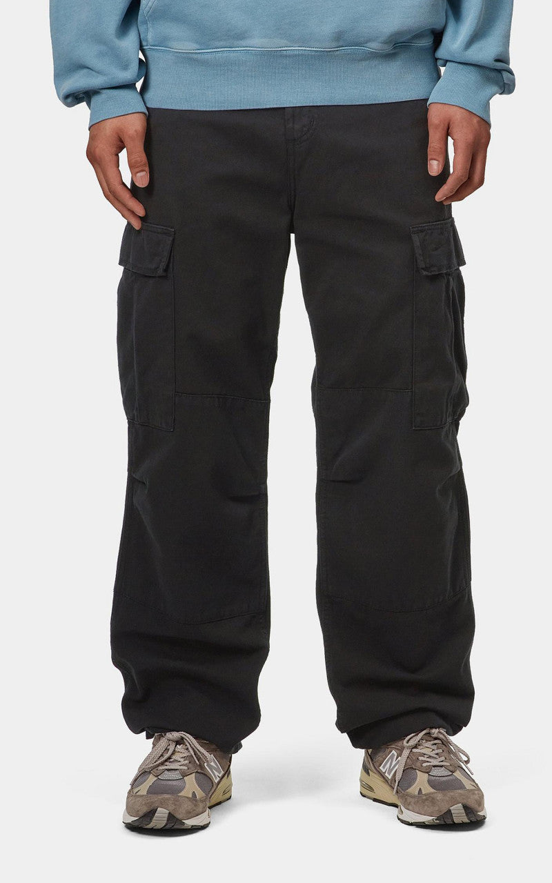 Carhartt WIP Regular Cargo Pant Moraga Twill Garment Dyed Black