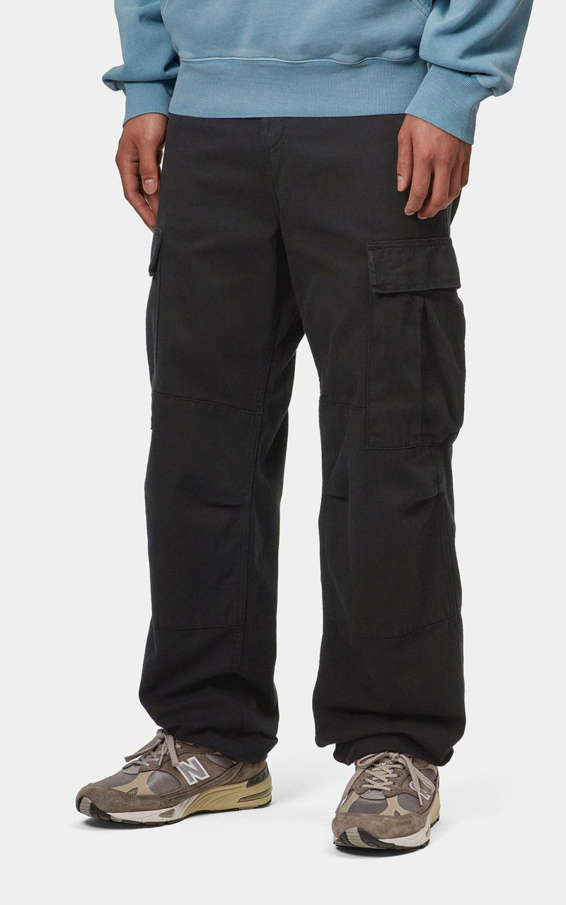 Carhartt WIP Regular Cargo Pant Moraga Twill Garment Dyed Black