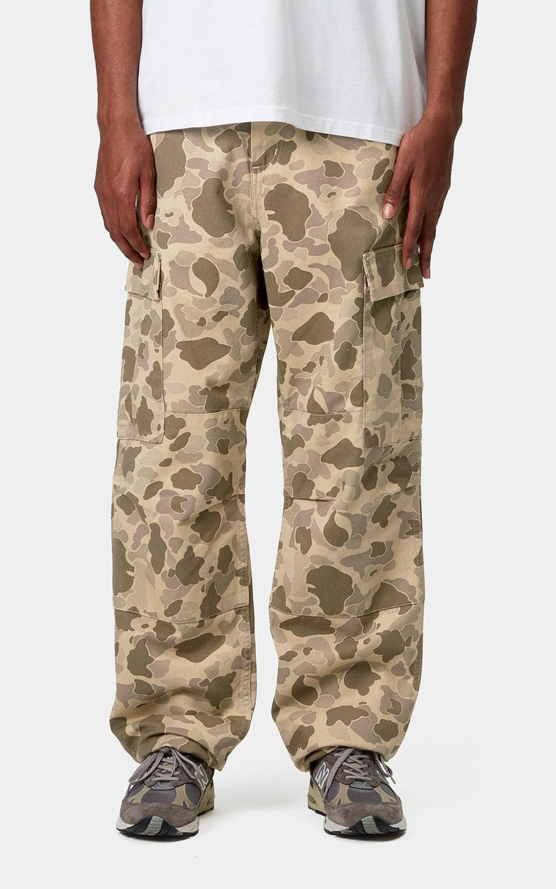 Carhartt WIP Regular Cargo Pant Moraga Twill Rinsed Desert Camo Duck