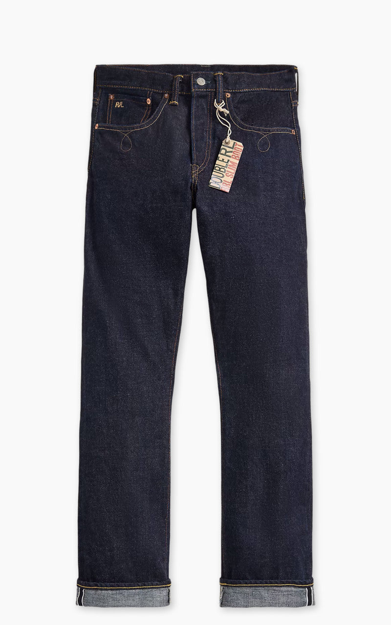 RRL Slim Boot East-West Selvedge Jean Indigo Rinse