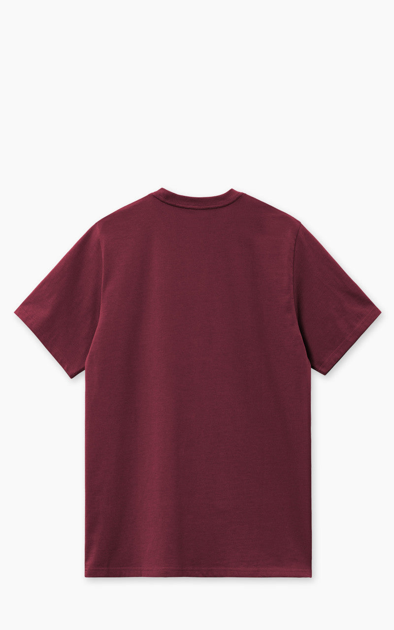 Carhartt WIP S/S American Script T-Shirt Malbec