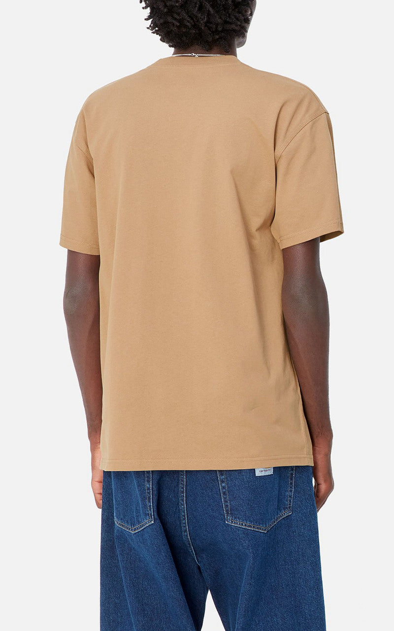 Carhartt WIP S/S American Script T-Shirt Peanut