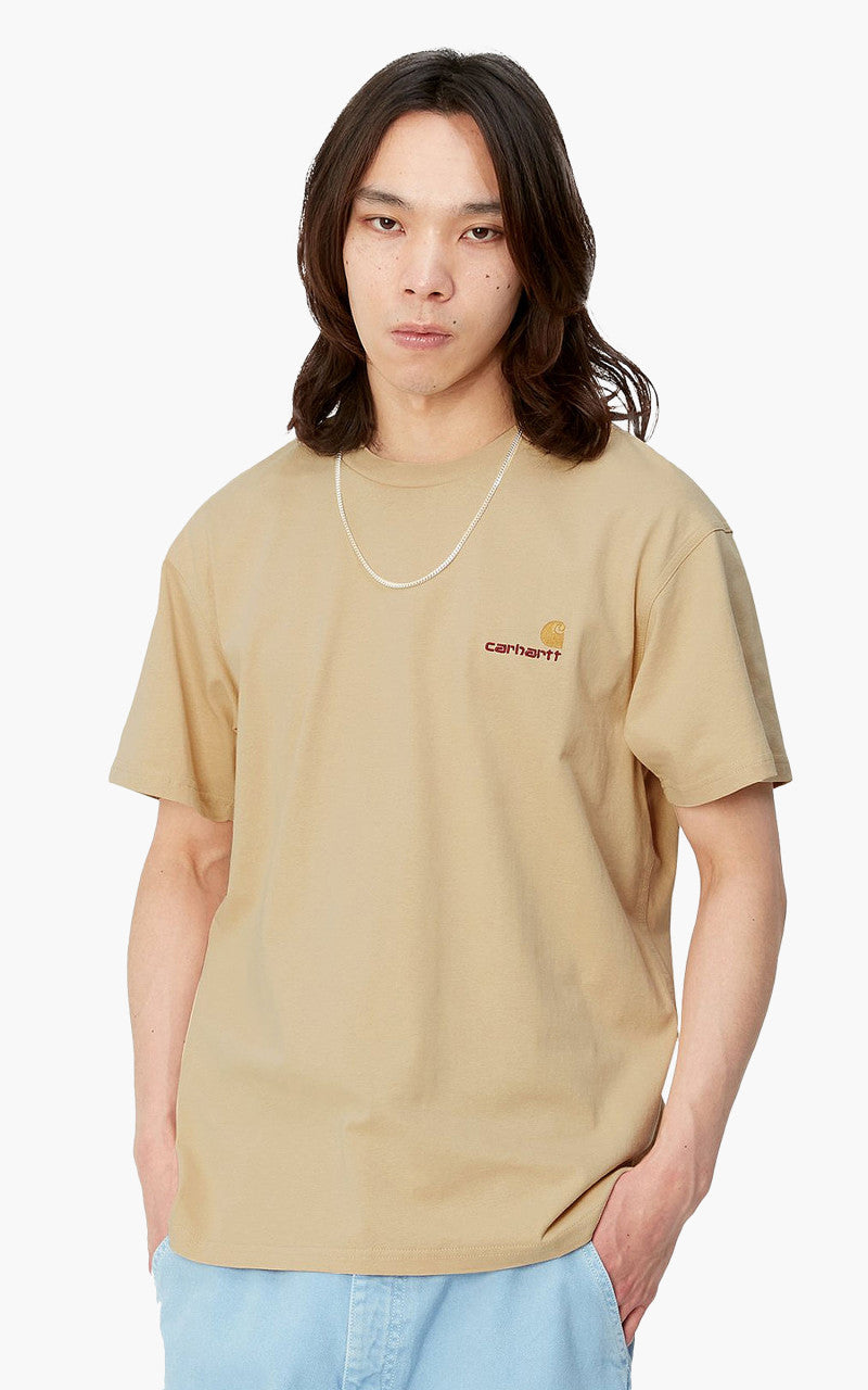 Carhartt WIP S/S American Script T-Shirt Rattan