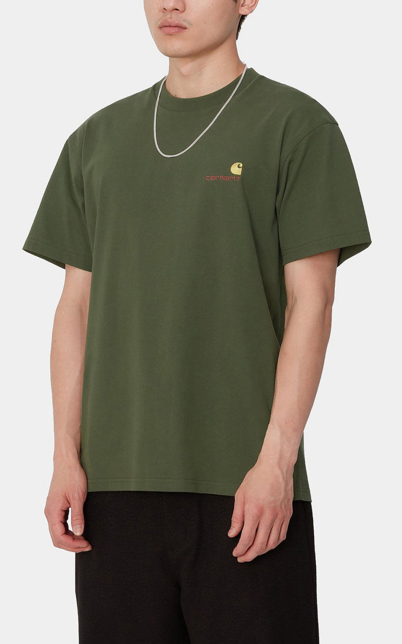 Carhartt WIP S/S American Script T-Shirt Tarragon
