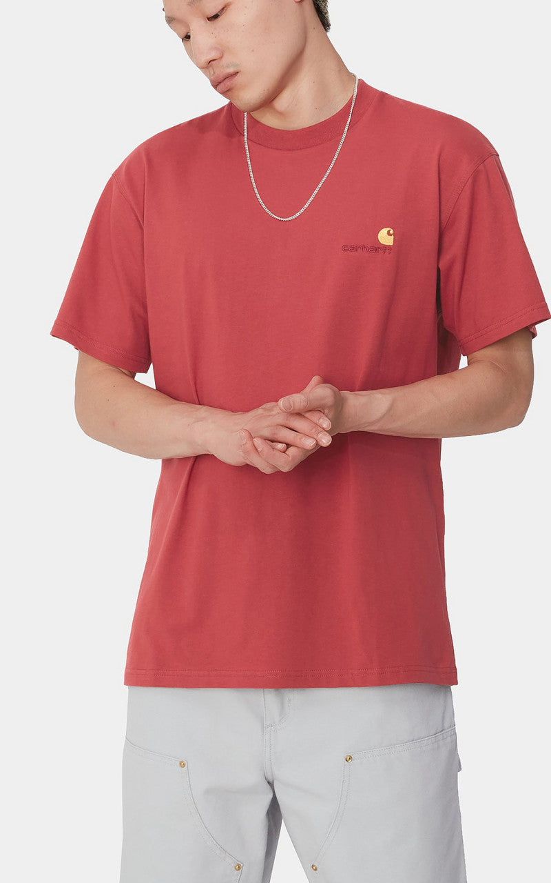 Carhartt WIP S/S American Script T-Shirt Tuscany