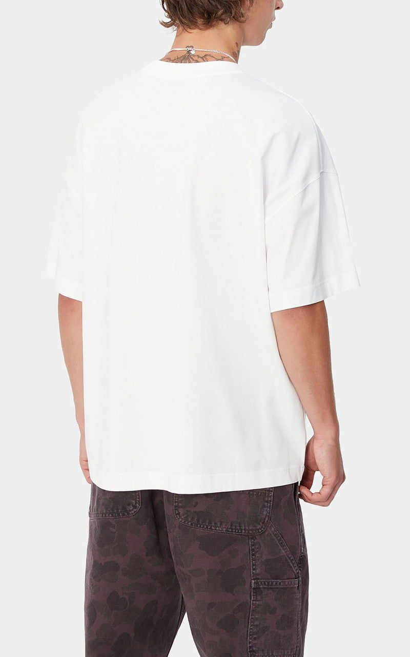 Carhartt WIP S/S Body Of Work T-Shirt White/Black