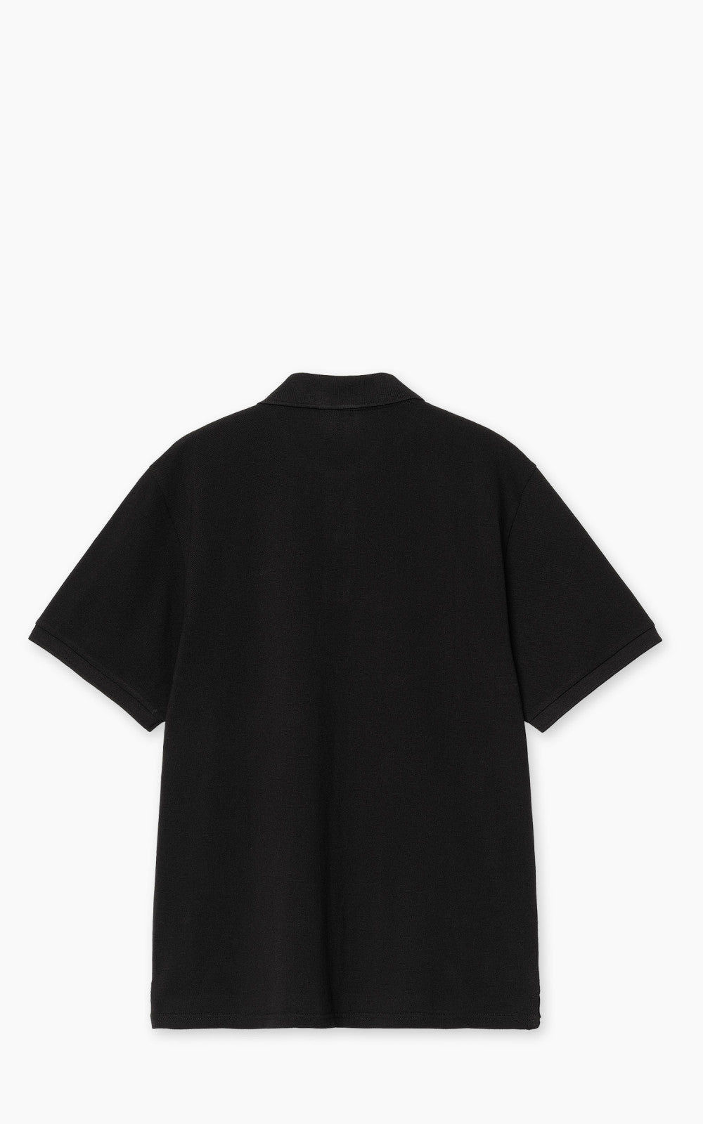 Carhartt WIP S/S Carhartt Script Polo Black/White