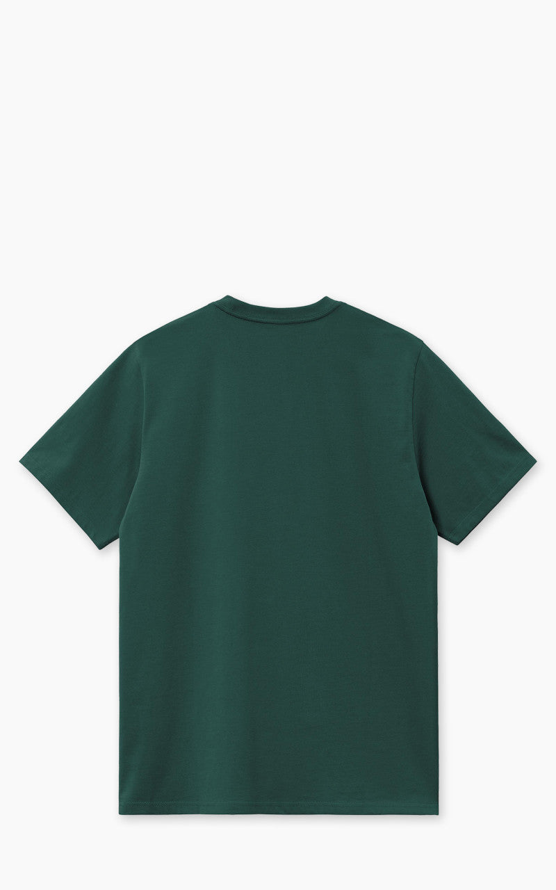 Carhartt WIP S/S Chase T-Shirt Dark Fir/Gold