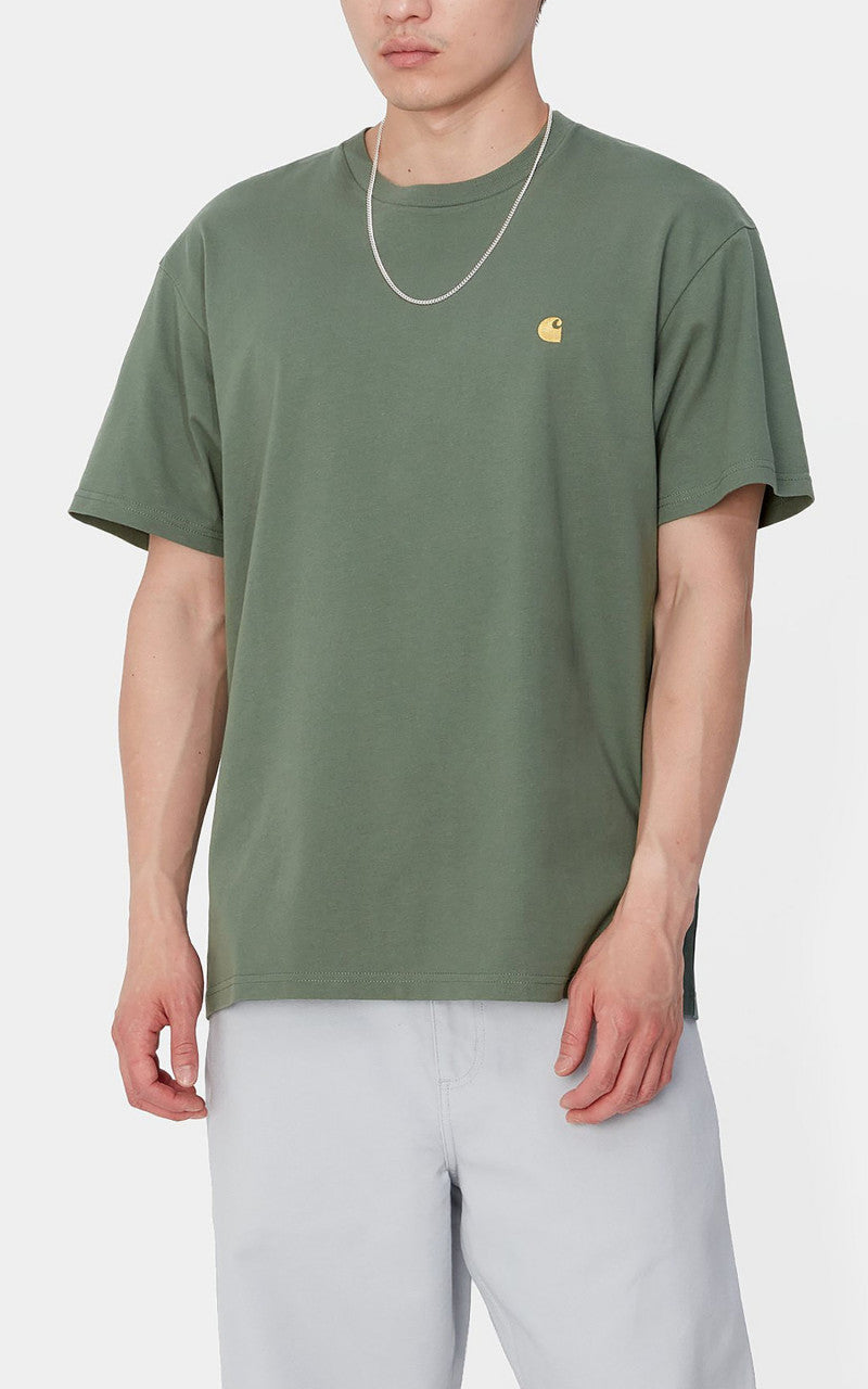 Carhartt WIP S/S Chase T-Shirt Duck Green/Gold