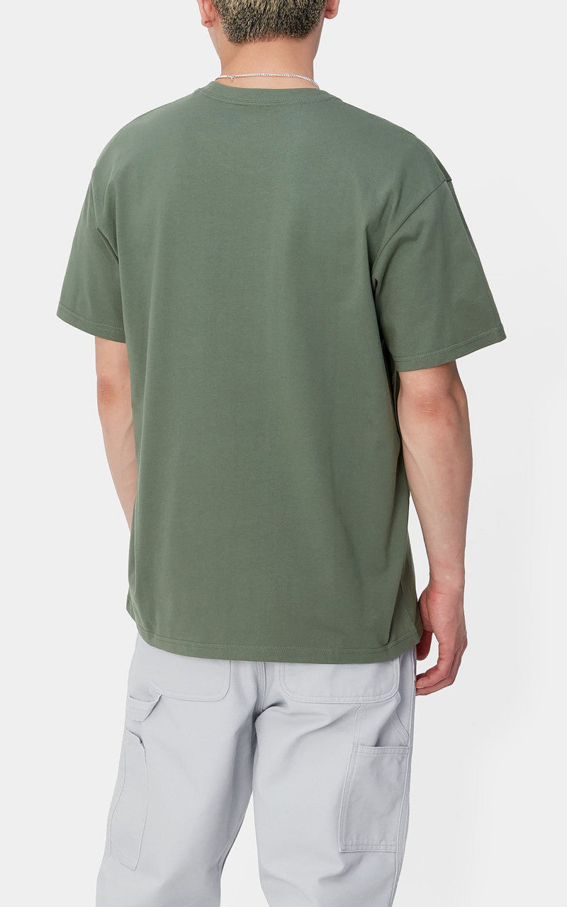 Carhartt WIP S/S Chase T-Shirt Duck Green/Gold