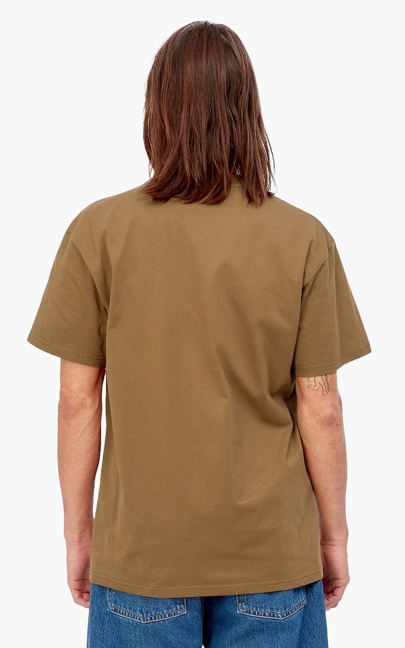 Carhartt WIP S/S Chase T-Shirt Hamilton Brown/Gold