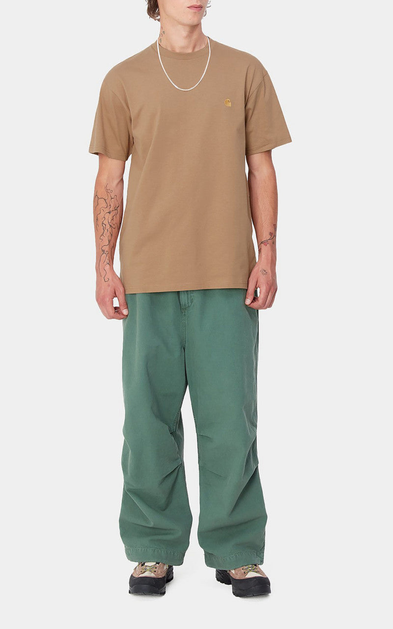 Carhartt WIP S/S Chase T-Shirt Peanut/Gold
